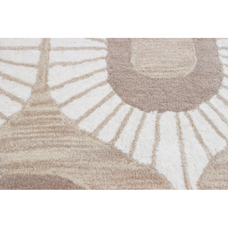 Wade Logan® Hemmer Handmade Hand Tufted Wool Biege Rug & Reviews Wayfair